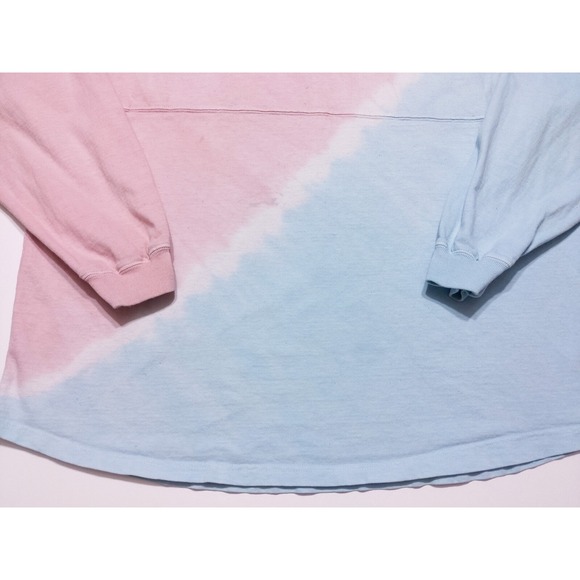 DISNEYLAND Spirit Jersey D23 Expo Best Disney Day Ever Tie Dye Blue Pink XL - Picture 9 of 16
